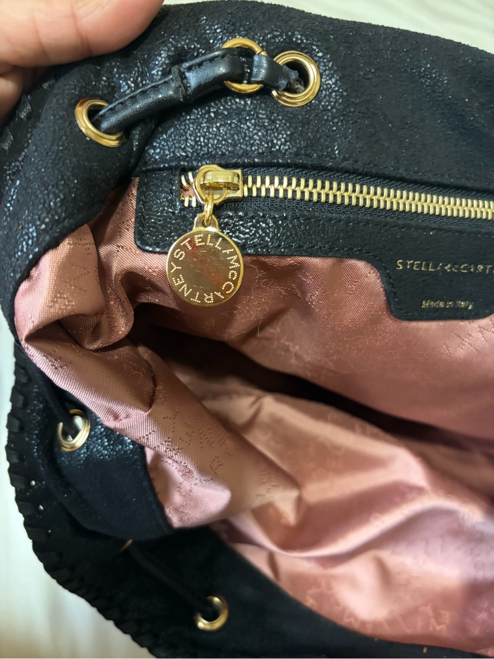 Stella McCartney Falabella Backpack in Gold Hardware - Like New - Picture 14 of 15